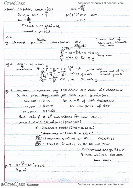MAT133Y1 Lecture Notes - Lecture 22: Groo The Wanderer, Antiderivative, Scion Tc thumbnail