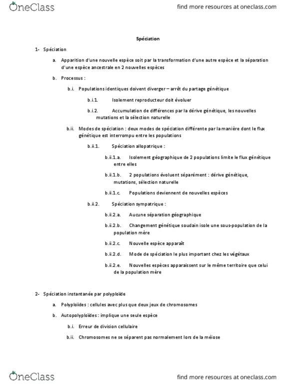 NATS 1540 Lecture Notes - Lecture 17: Dune, Carl Linnaeus thumbnail