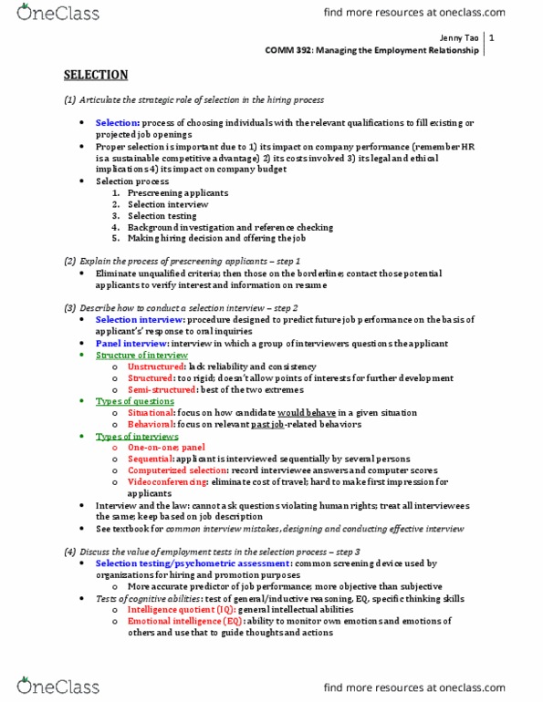 COMM 410 Chapter Notes - Chapter 5: Qualified Privilege, Physical Examination, Substance Abuse thumbnail