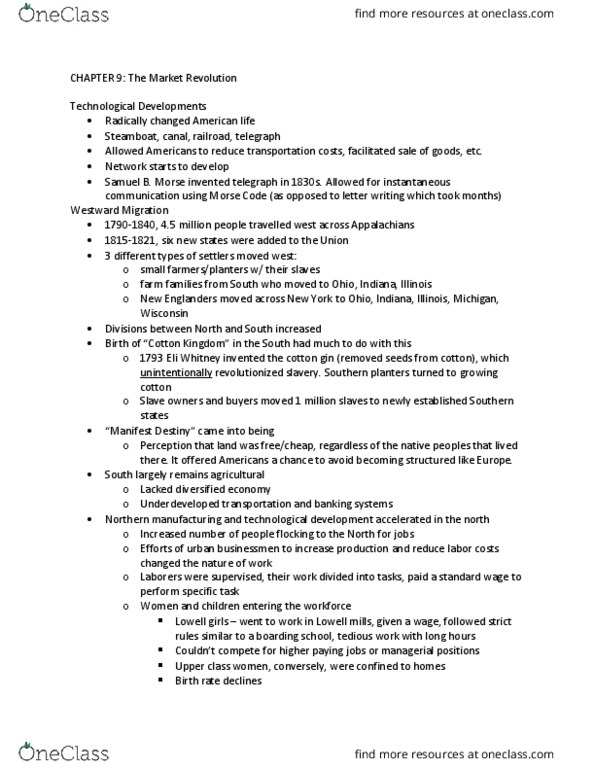 PSY 202 Chapter Notes - Chapter 9: Appalachian Mountains, Israelites, Phytophthora Infestans thumbnail