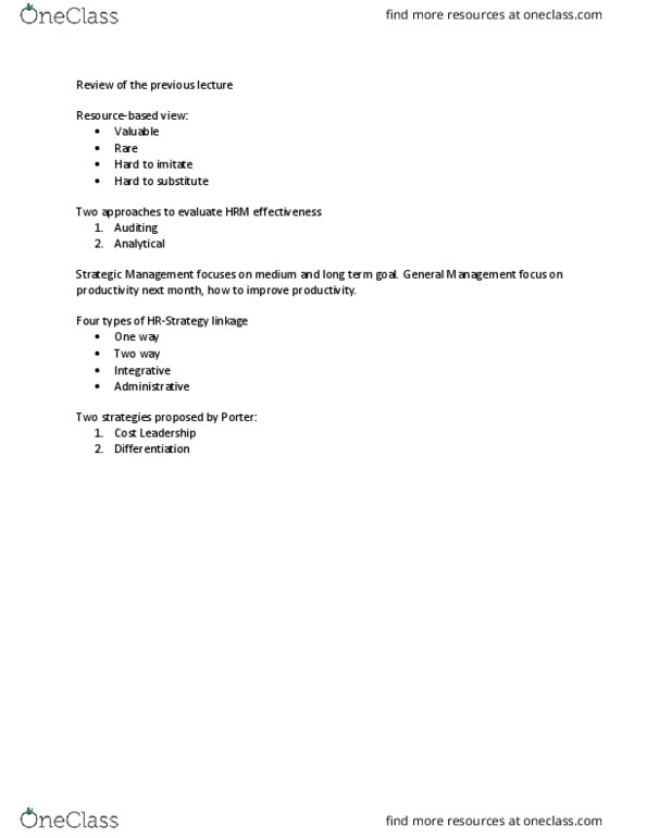 COMMERCE 2BC3 Lecture Notes - Lecture 3: Organizational Chart, Paq, Industrial Engineering thumbnail