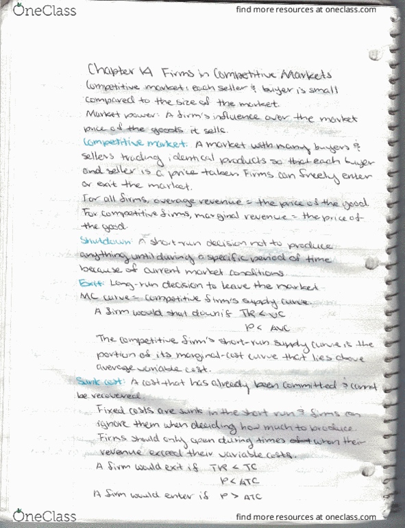 ECON 1 Lecture Notes - Lecture 14: Khoa, Veco Corporation, Mwnt thumbnail