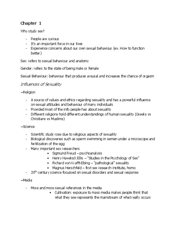 Psychology 2075 Chapter Notes - Chapter 1: Extramarital Sex, Zande People, Negative And Positive Rights thumbnail