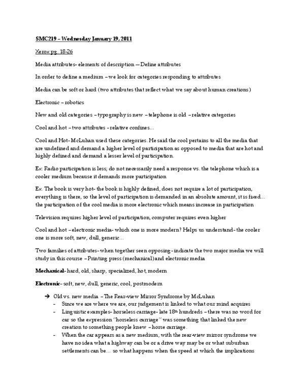 SMC219Y1 Lecture Notes - Lecture 4: Neopost, Tabloid Journalism, Yellow Journalism thumbnail