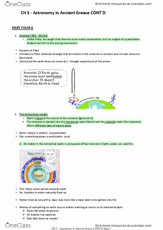 MGMT 1050 Lecture Notes - Lecture 3: Sun-2, Tropical Year, Almagest thumbnail