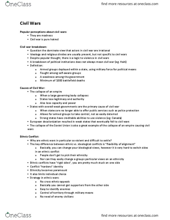 PSCI 3603 Lecture Notes - Lecture 5: Consociationalism, Worst-Case Scenario Series, Constitution Of Japan thumbnail