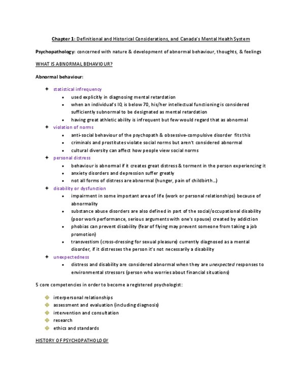 PSYB32H3 Chapter Notes - Chapter 1: Canadian Mental Health Association, The Retreat, Supportive Housing thumbnail