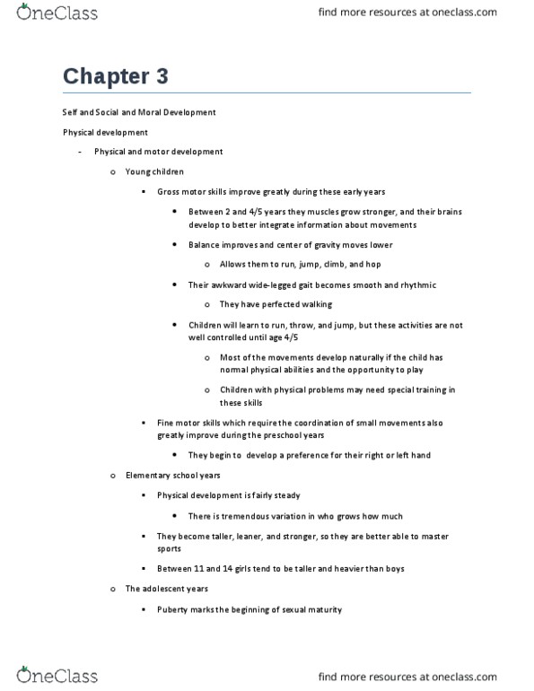 PSYC 3800 Chapter Notes - Chapter 3: Job Satisfaction, Summary Judgment, Menarche thumbnail