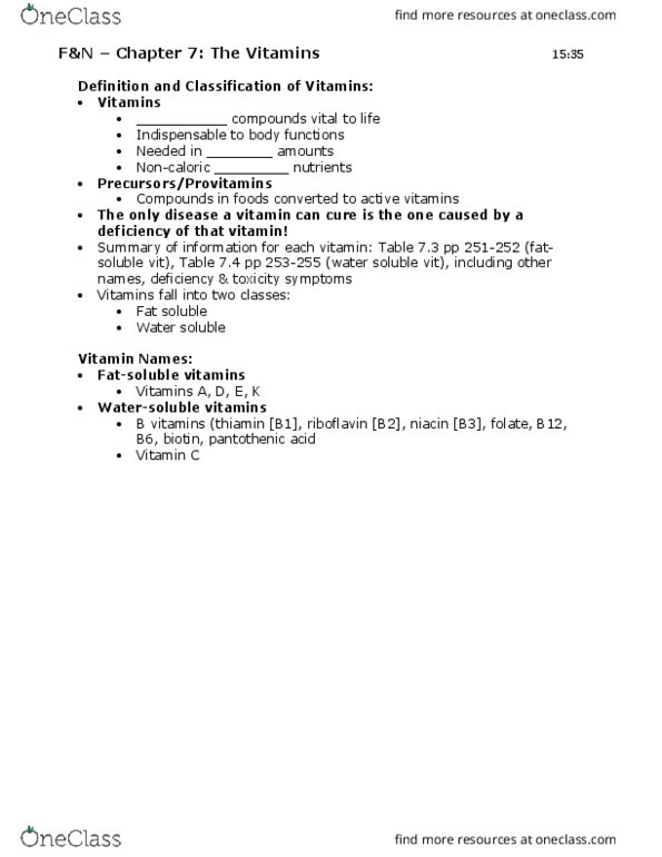 Foods and Nutrition 1021 Chapter Notes - Chapter 7: Epithelium, Otolith, Visual Phototransduction thumbnail