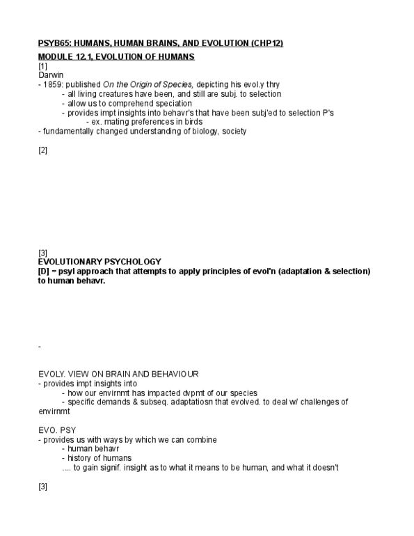 PSYB65H3 Lecture Notes - Zygosity, Nci-60, Great Dane thumbnail