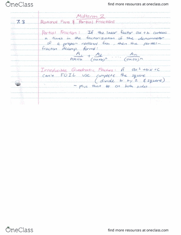 MATH 155 Chapter Notes - Chapter 7.3-10.3: Stability Theory, Fax, Gaussian Elimination thumbnail