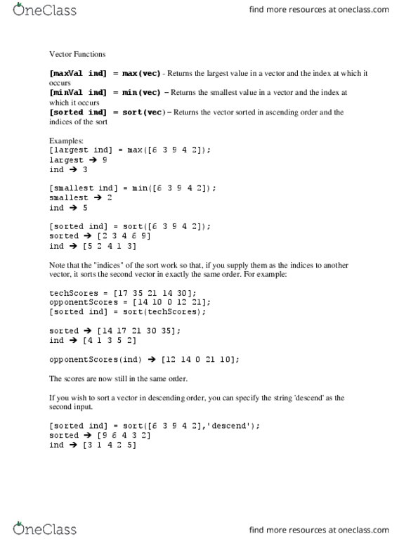 CS 1371 Lecture Notes - Lecture 3: C String Handling, Delimiter, Substring thumbnail