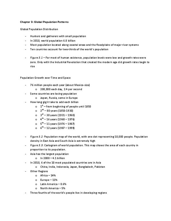 GEO 108 Lecture Notes - Lecture 3: Immigration, Baby Boomers, Diminishing Returns thumbnail