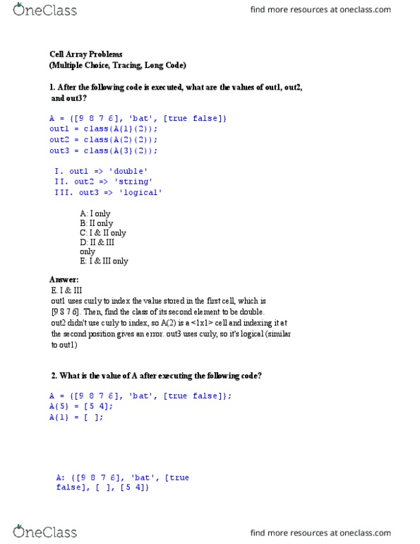 MATH 2551 Lecture Notes - Lecture 9: Matlab, Equals Sign thumbnail