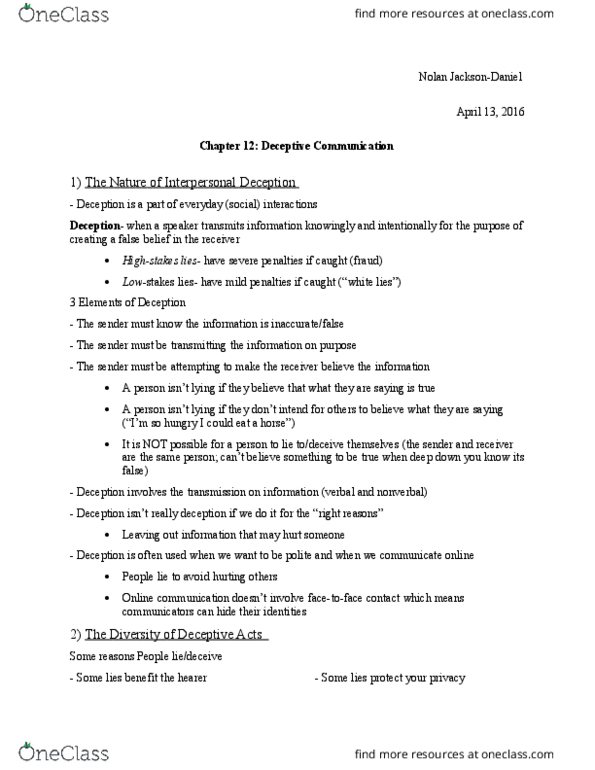 COMS 2060 Chapter Notes - Chapter Ch. 12: Wide Area Network thumbnail