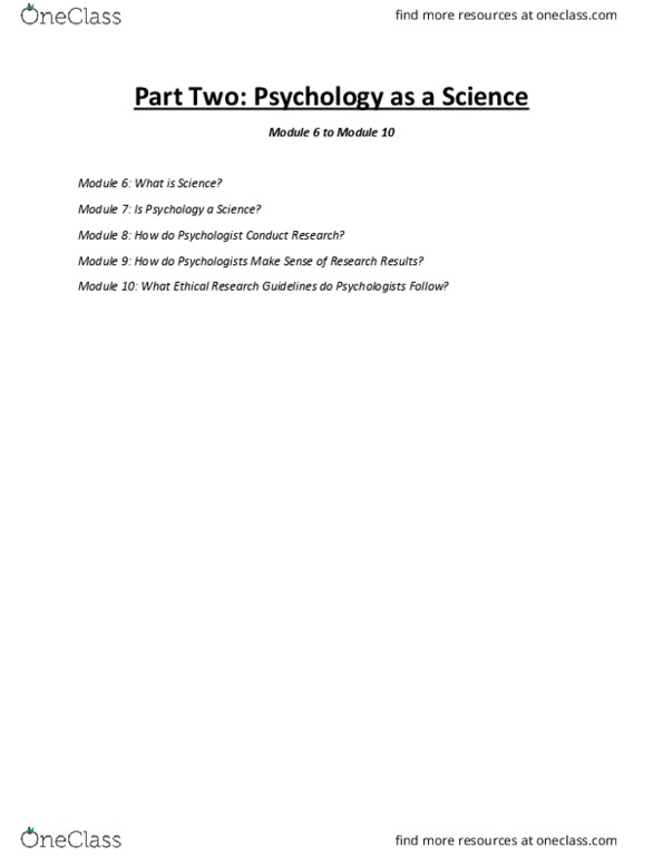 PSYC 1000 Lecture Notes - Lecture 2: Naturalistic Observation, Deductive Reasoning, Inductive Reasoning thumbnail