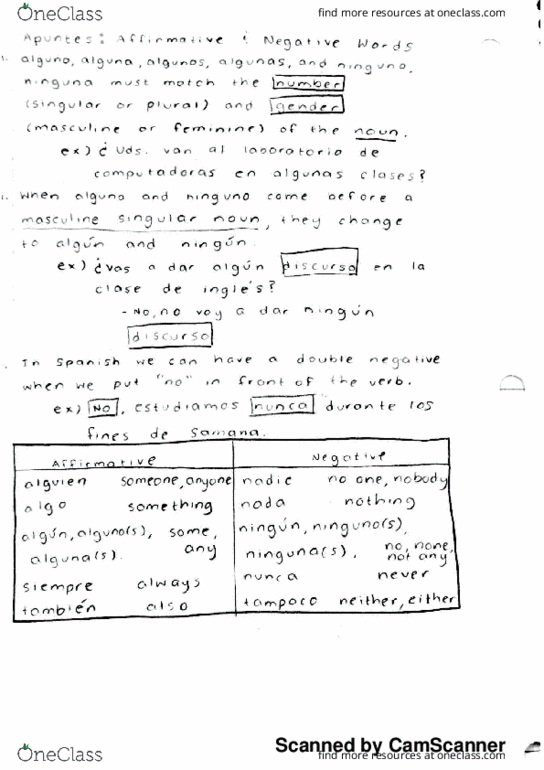 SPAN 1 Chapter Notes - Chapter 4: Mpra Language, Stra thumbnail