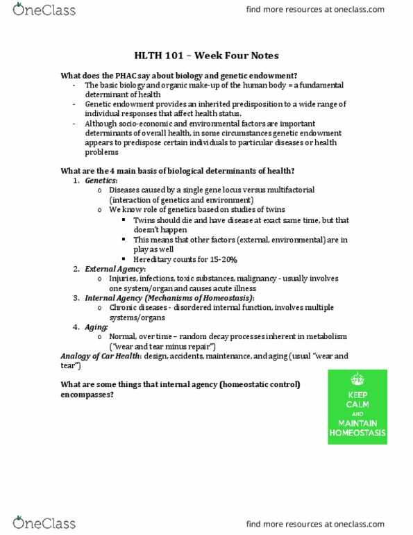 HLTH101 Lecture Notes - Lecture 7: Microtubule Organizing Center, Pearson Education, Spindle Apparatus thumbnail