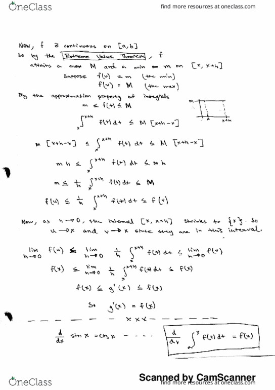 MAC 2311C Lecture Notes - Lecture 27: Antiderivative, Figured Bass thumbnail