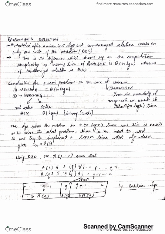 CSE 531 Lecture 8: Randomized_selction_sort thumbnail