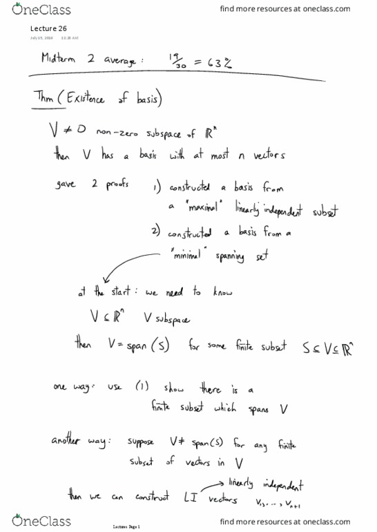 MATH 232 Lecture 26: Lecture 26 thumbnail