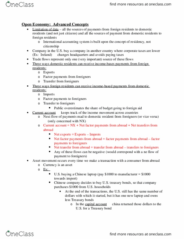 ECON 002 Lecture Notes - Lecture 12: Real Interest Rate, United States Treasury Security, Capital Account thumbnail