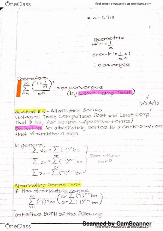 MATH 2B Lecture Notes - Lecture 22: Hne, Root Mean Square, Commer thumbnail
