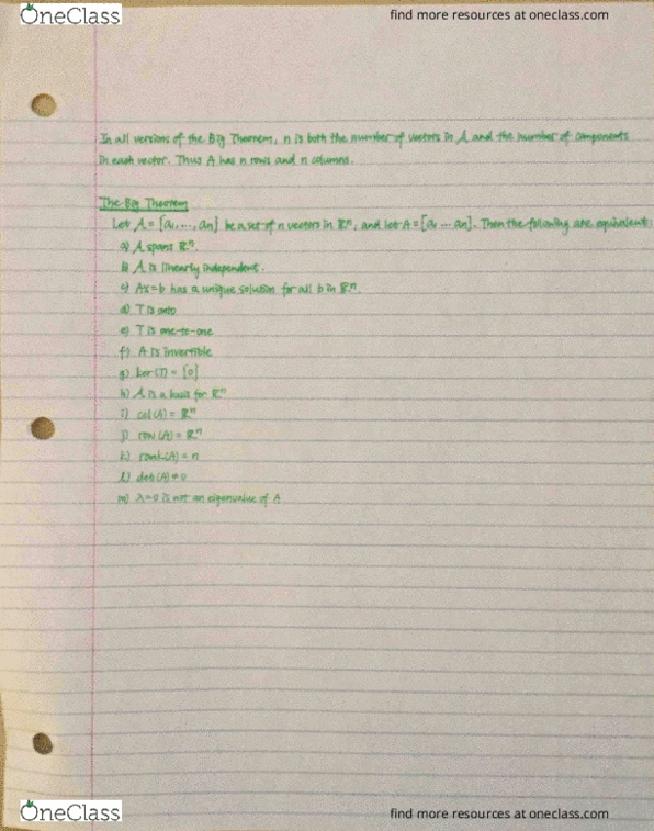 MAT223H1 Chapter Notes - Chapter 1-6: Ciut-Fm, Row And Column Spaces, Prut thumbnail