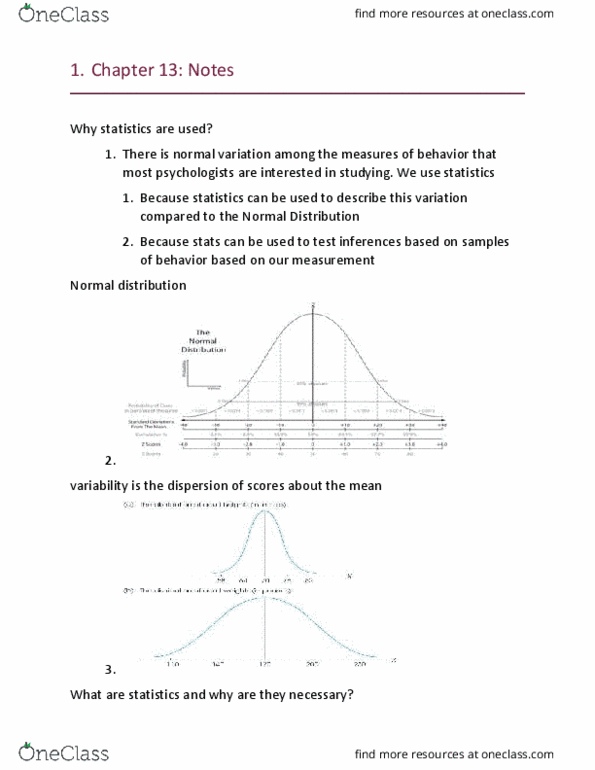 PSY 230 Lecture Notes - Lecture 25: Repeated Measures Design, Type I And Type Ii Errors, Ordinal Data thumbnail