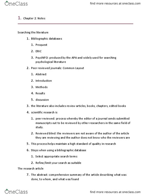 PSY 230 Lecture Notes - Lecture 2: Logistic Regression, Discriminant Function Analysis, Cluster Analysis thumbnail