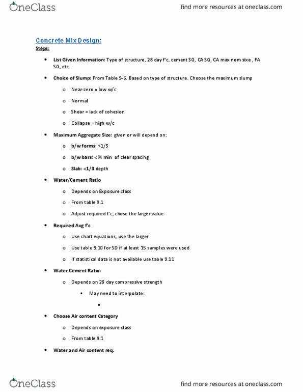 CVG 2141 Lecture Notes - Lecture 4: Evaporation, Straight Edge, Fly Ash thumbnail