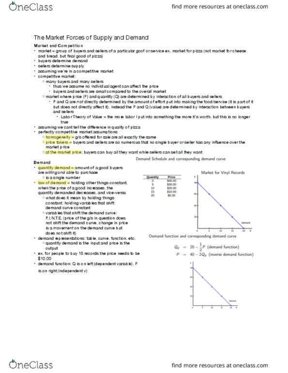 ECON 2010 Lecture Notes - Lecture 4: Market Clearing, Cotton Gin, Shortage thumbnail