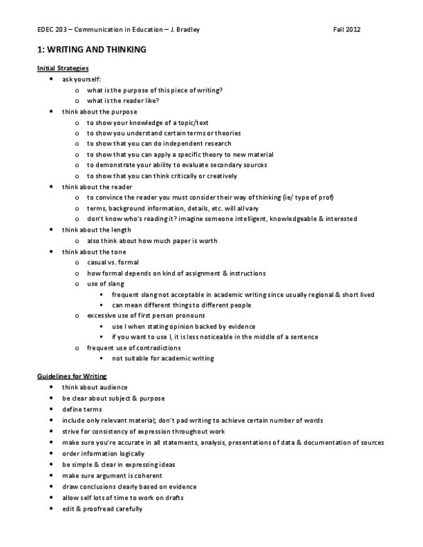 EDEC 203 Chapter Notes -The Literary Review, Flight Attendant, Point Bar thumbnail