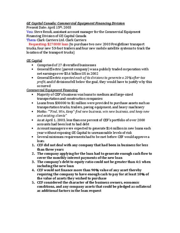 Business Administration 1220E Lecture Notes - Ge Capital, Cash Flow, Income Tax thumbnail