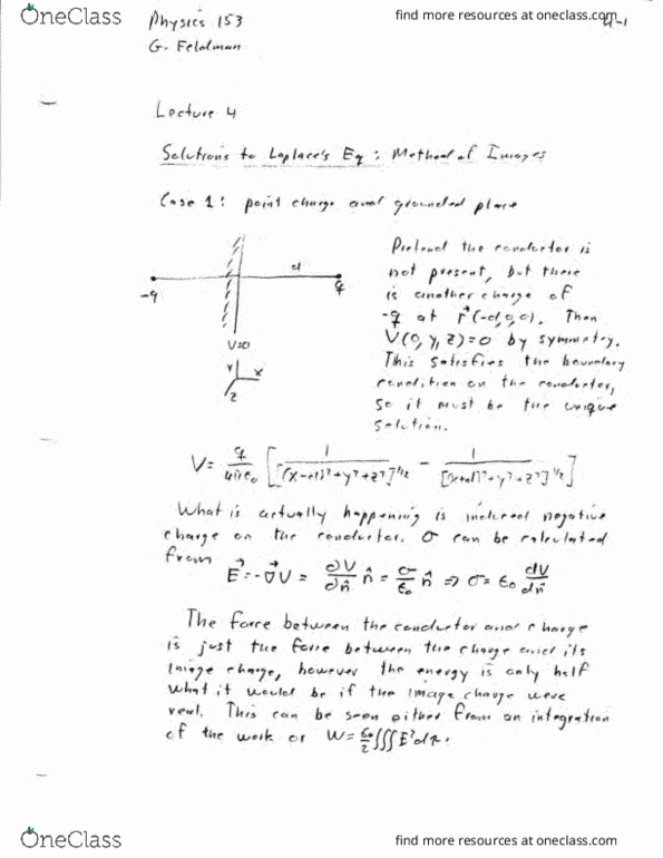PHYSICS 153 Lecture Notes - Lecture 4: Electronvolt, Japan Standard Time, Neve Electronics thumbnail
