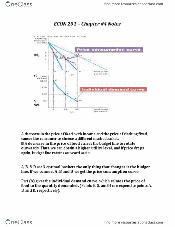 ECON201 Lecture Notes - Lecture 4: Giffen Good, Externality, Economic Surplus thumbnail