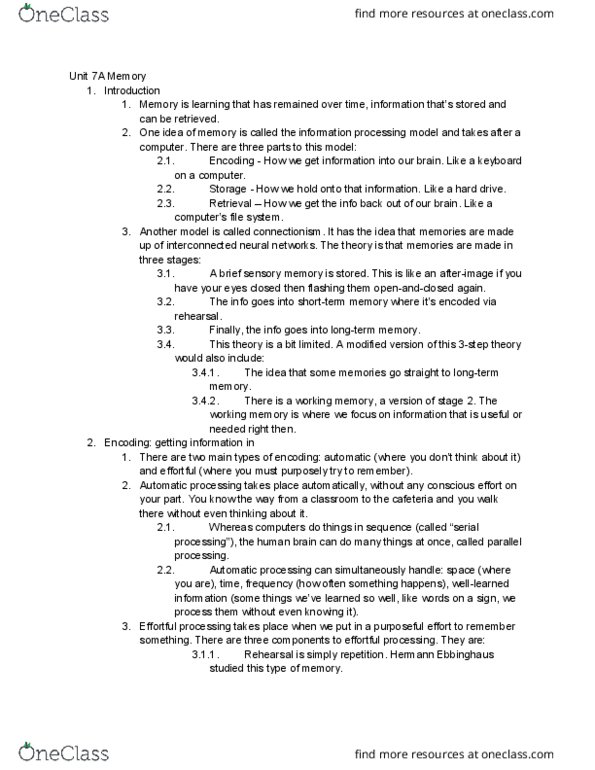 PSYC 200 Chapter Notes - Chapter 31-33: Eyewitness Testimony, Sigmund Freud, Daniel Schacter thumbnail