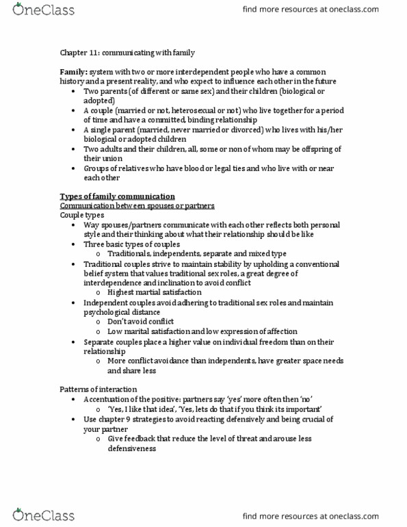 SPCOM100 Chapter Notes - Chapter 11: List Of Knot Terminology, Pitch Shift, Conflict Avoidance thumbnail