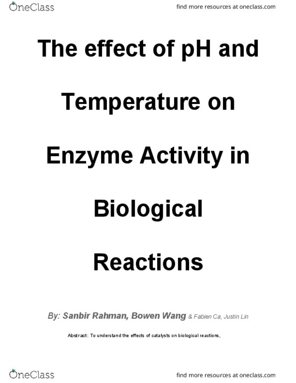 BIOL-AD 101 Lecture Notes - Lecture 4: National Center For Biotechnology Information, Estrella Mountain Community College, Sodium Hydroxide thumbnail