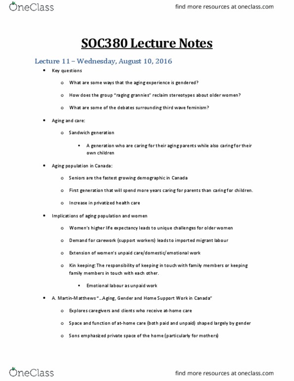 SOC380H5 Lecture Notes - Lecture 11: Jennifer Lawrence, Reproductive Rights, Marital Rape thumbnail