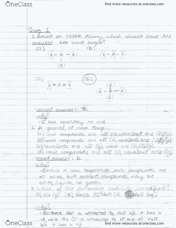 Chem 102 Quiz Chapters 11 And 12 Oneclass 9974