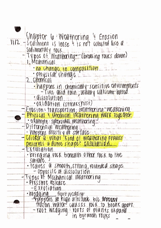 GEOL 1200 Lecture 5: GEOL 1200 Chapters 6 & 7 Notes thumbnail