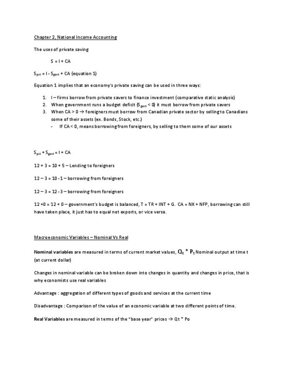 Economics 2152A/B Lecture Notes - Price Level, Gdp Deflator, Production Function thumbnail