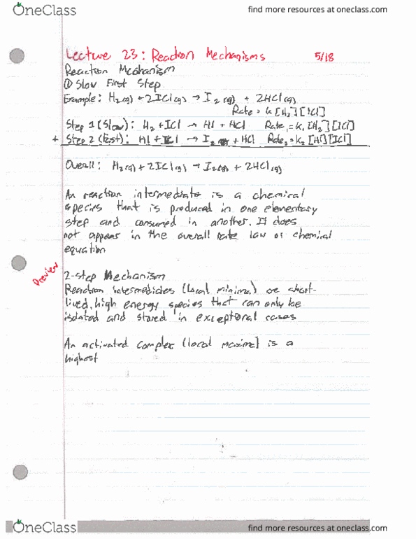 CHEM 6C Lecture Notes - Lecture 23: Horse Length thumbnail