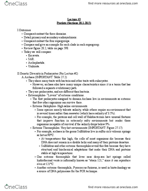 01:119:116 Lecture Notes - Lecture 3: Ultraviolet, Chlorophyll, Lysosome thumbnail