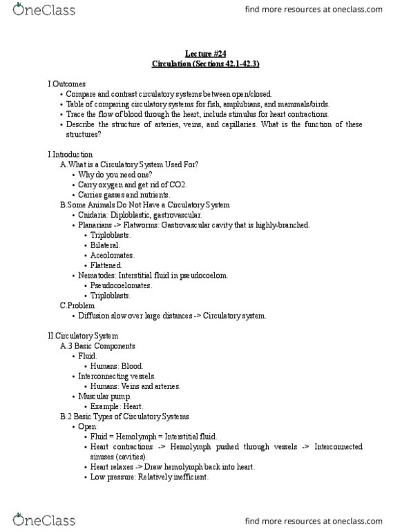 01:119:116 Lecture Notes - Lecture 24: Connective Tissue, Edema, Sinoatrial Node thumbnail