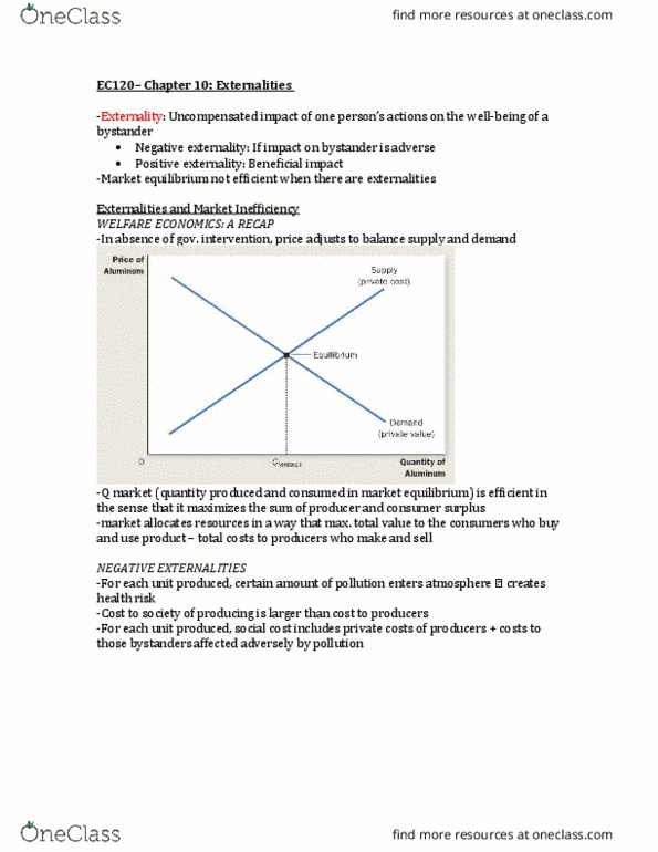 EC120 Chapter Notes - Chapter 10: Coase Theorem, Golden Rule, Deadweight Loss thumbnail