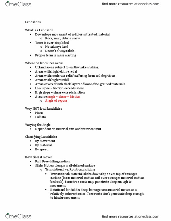 GEOS 1034 Lecture Notes - Lecture 7: San Bernardino, California, Riprap, Portuguese Bend thumbnail