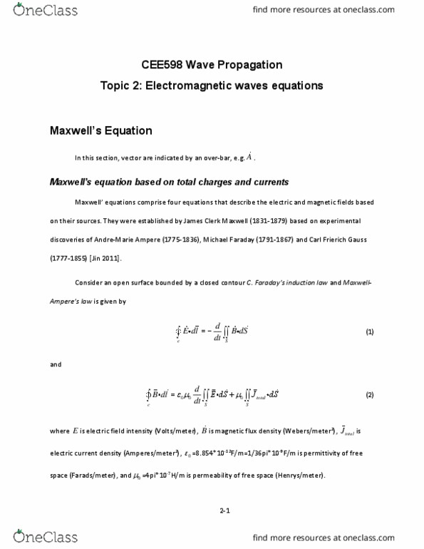 CE 5310 Lecture Notes - Lecture 2: Helmholtz Equation, John Wiley & Sons, Microsoft Powerpoint thumbnail