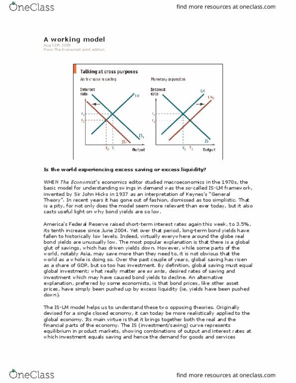 MGEB06H3 Lecture Notes - Lecture 10: Quantitative Easing, Autarky, Opportunity Cost thumbnail